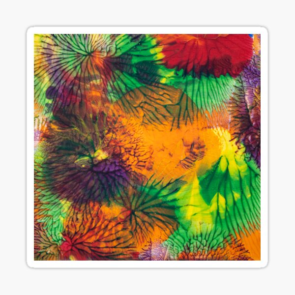 Rainbow Bloom - Floral Watercolor Sticker