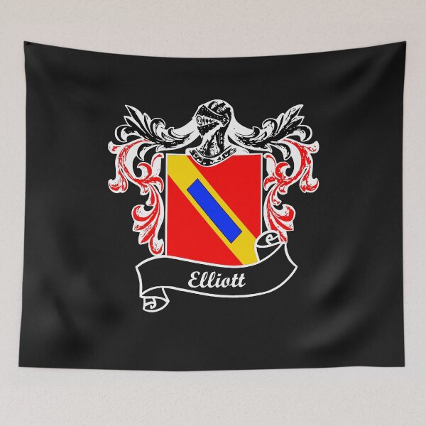 Item preview, Elliott Coat of Arms designed and sold by BagTown Clans.