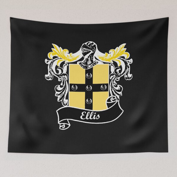 Item preview, Ellis Coat of Arms designed and sold by BagTown Clans.