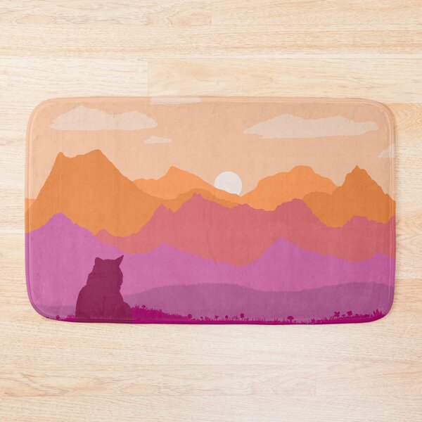 Item preview, Lesbian Cat Landscape designed and sold by FrostedDesigns.