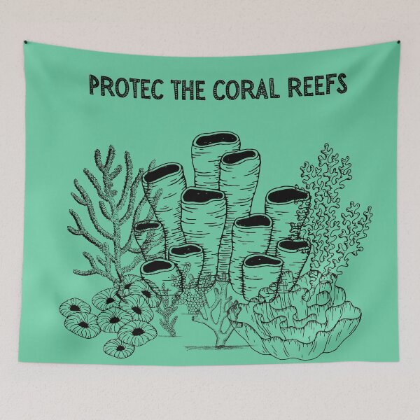 Item preview, Protect The Reef Cute Art designed and sold by Nostraw.