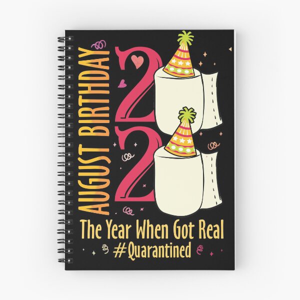 Item preview, August Birthday 2020 Quarantined Funny Gift designed and sold by BaseStore.