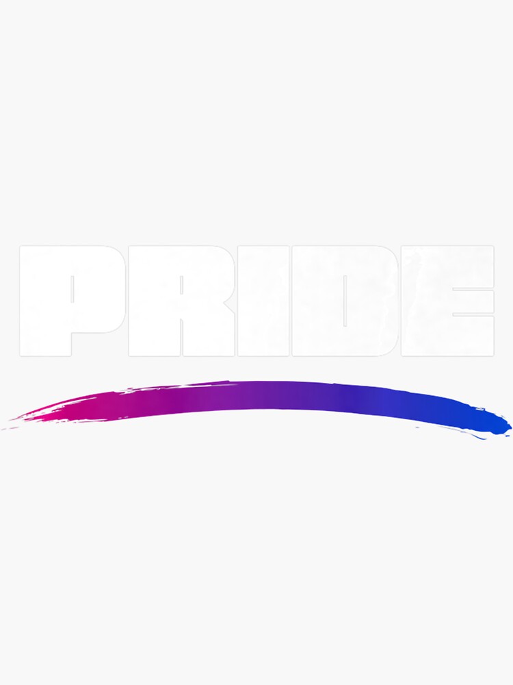 Bi Pride Bisexual Flag Lgbt Bisexuality Premium 4 Sticker For Sale By