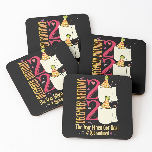 Item preview, December Birthday 2020 Quarantined Funny Gift designed and sold by BaseStore.