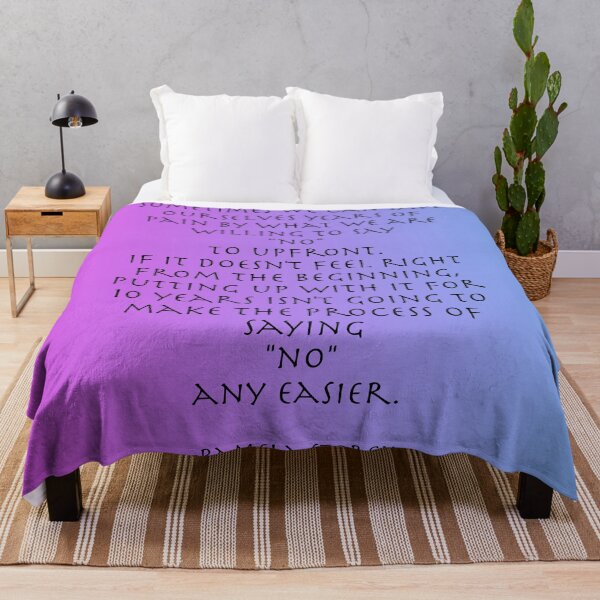 Item preview, Saying No Quote by Pamela Storch designed and sold by Pamela Storch.