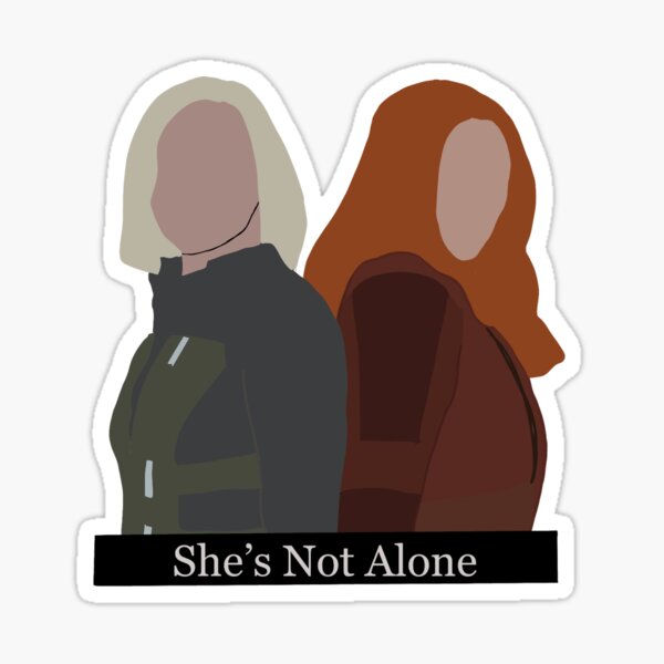 Item preview, She's Not Alone designed and sold by Regal-Reign-Cos.