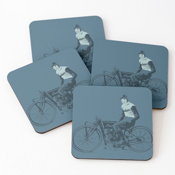 Item preview, Board Track Racer 2 Blue Background designed and sold by Saddle Bums.