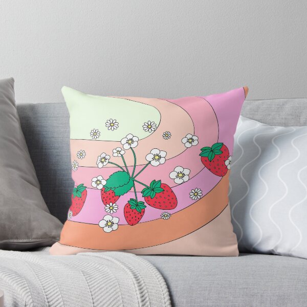 Item preview, Strawberries and Blooms designed and sold by luxiluma.