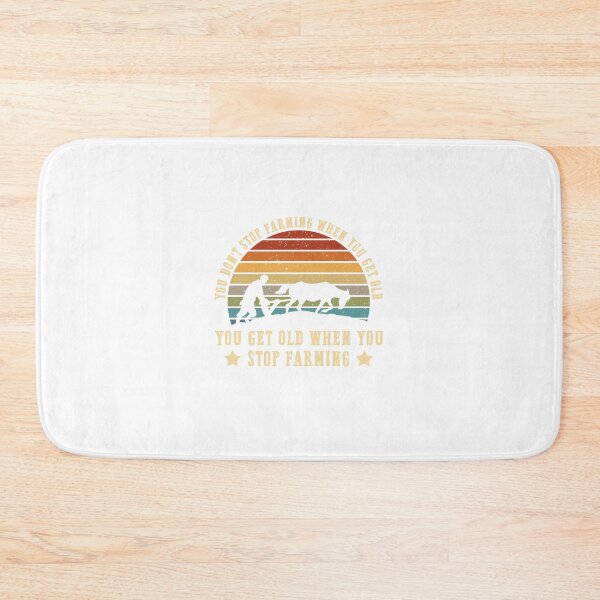 Item preview, You Don't Stop Farming When You Get Old Vintage designed and sold by Catherine8899.