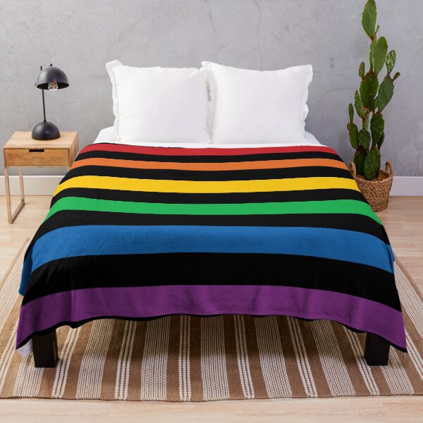 Item preview, Rainbow ROYGBV stripes lines designed and sold by BLMcreations.