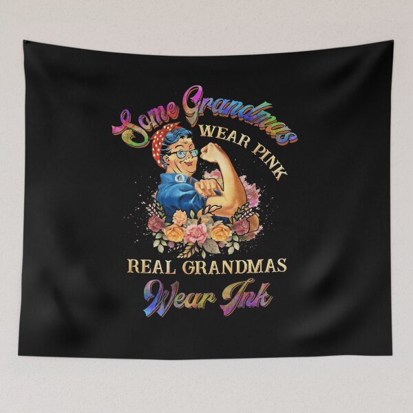 Item preview, Some Grandmas Wear Pink Real Grandmas Wear Ink designed and sold by BaseStore.