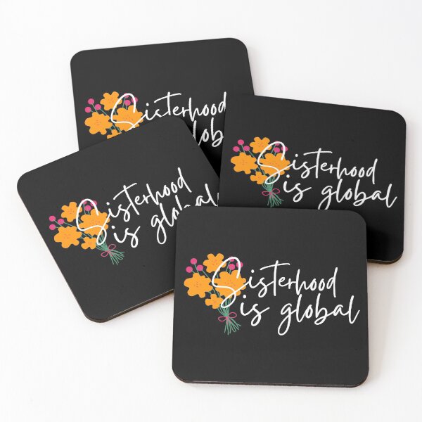 Item preview, Sisterhood Is Global Yellow Bouquet White Design designed and sold by SweetAndSpice.