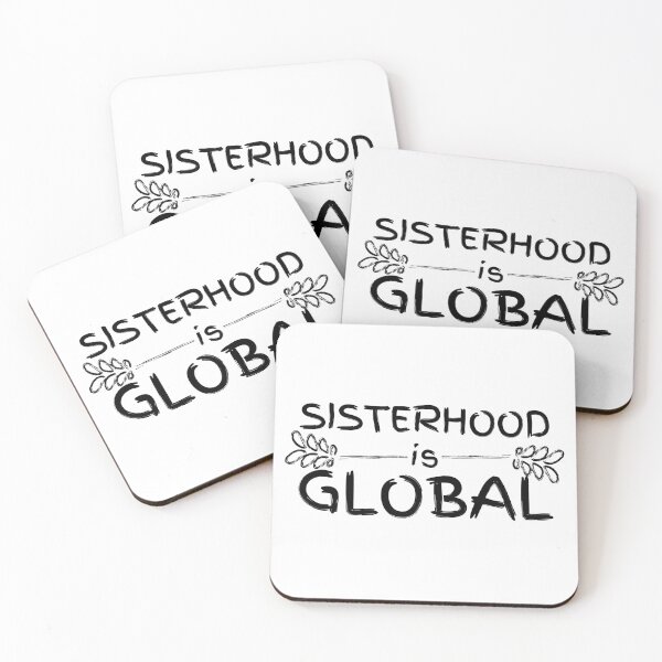 Item preview, Sisterhood Is Global Handwriting Black Design designed and sold by SweetAndSpice.