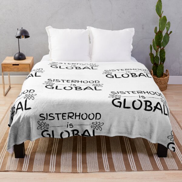 Item preview, Sisterhood Is Global Handwriting Black Design designed and sold by SweetAndSpice.