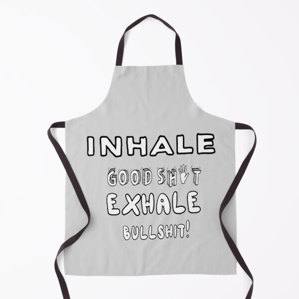Item preview, Inhale Good Shit, Exhale Bullshit! designed and sold by Viktor Kabbach.