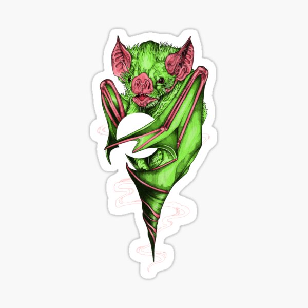 Candy Bat Sticker
