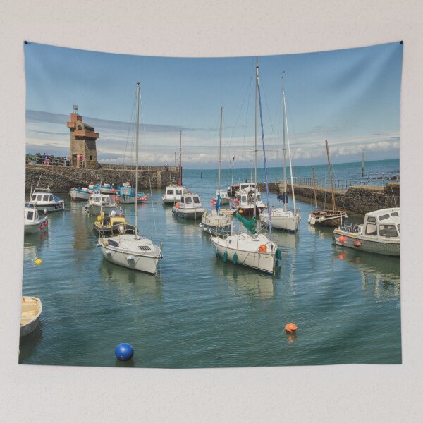 Item preview, Lynmouth Harbour  designed and sold by heidipics.