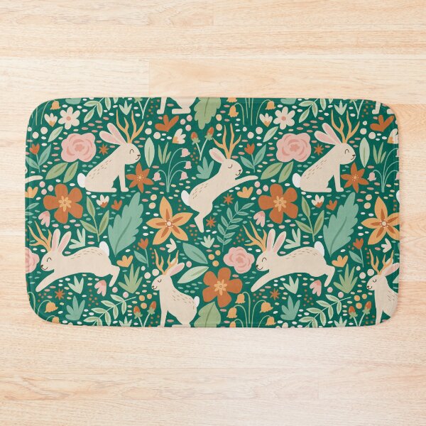 Item preview, Jackalope in Spring designed and sold by latheandquill.