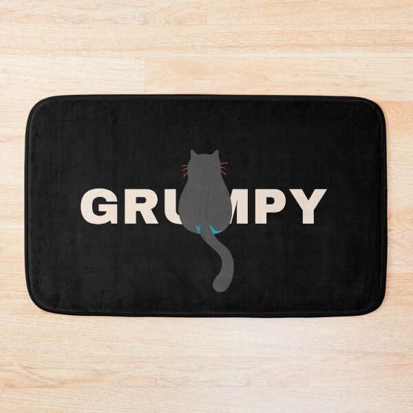 Item preview, Humorous "Grumpy" with backside of cat designed and sold by AyeAyeBeans.