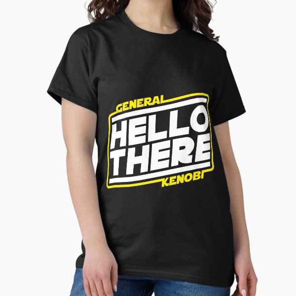 Vista previa del artículo con la obra «Camiseta Hello There», diseñado y vendido por azime2811.