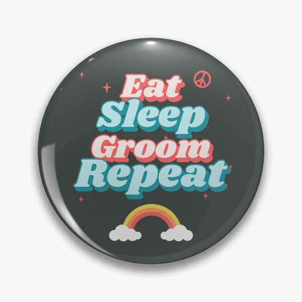 Item preview, Dog Grooming Eat Sleep Groom Repeat designed and sold by ashburylee.