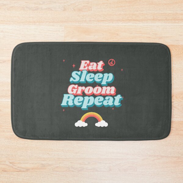 Item preview, Dog Grooming Eat Sleep Groom Repeat designed and sold by ashburylee.