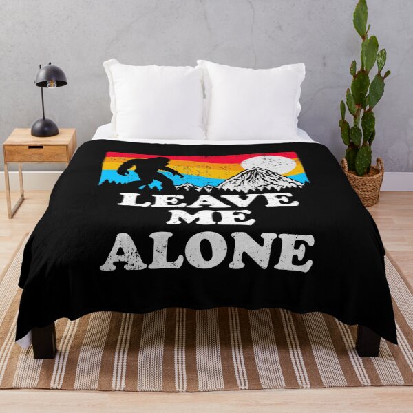 Item preview, Leave Me Alone Bigfoot Funny Sasquatch Antisocial designed and sold by Vintagemashup.