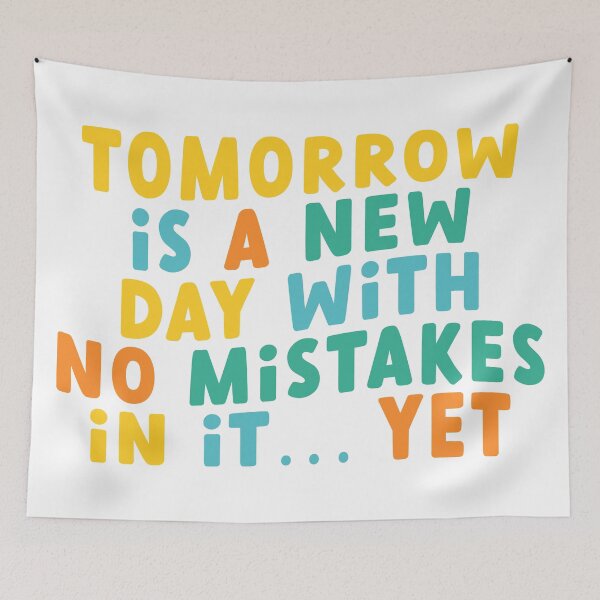 Item preview, Anne of Green Gables Quote - Tomorrow is a new day designed and sold by rissidesigns.