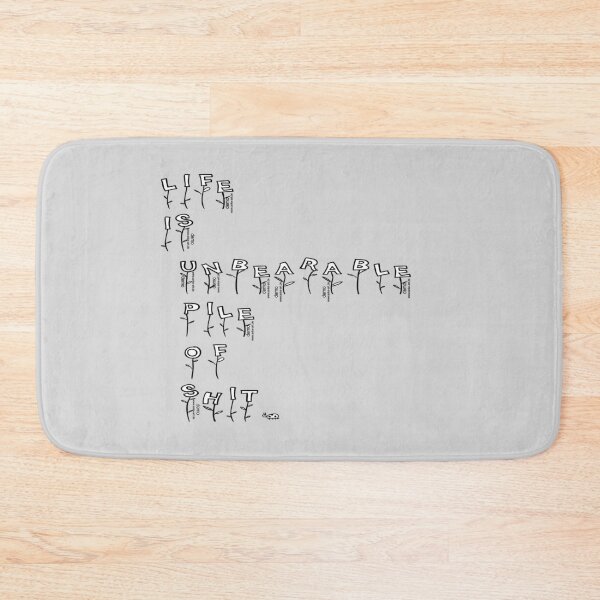 Item preview, Life Is Unbearable Pile Of Shit. designed and sold by Viktor Kabbach.