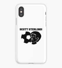 Scott Sterling! (black) iPhone Case