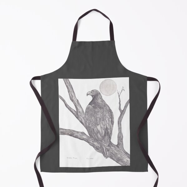 Item preview, Golden Eagle Charcoal (Pencil) Drawing designed and sold by Tinasrealm.