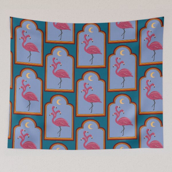 Item preview, Evil Three Headed Flamingo designed and sold by Alaurathexplora.