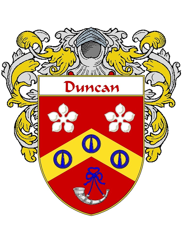 Duncan Coat Of Arms Family Crest Greeting Card By Irisharms Redbubble