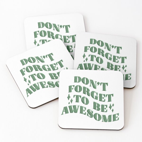 Item preview, Don't Forget to be Awesome  designed and sold by cassidychang.