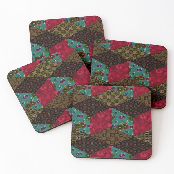 Item preview, patchwork, handicraft, patchwork, colorful patchwork, folk, rustic designed and sold by fuzzyfox.