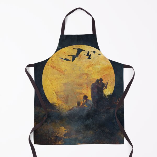 Singing Up the Moon Apron