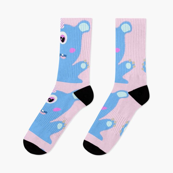 Item preview, Cute blue monster  designed and sold by Gabrielle Freitas.