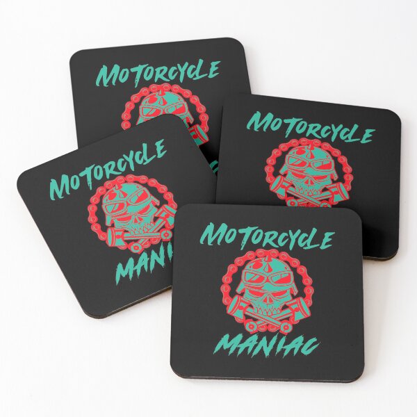 Item preview, Motorcycle Maniac - Motorcycle / Biker Design designed and sold by 1chillin.