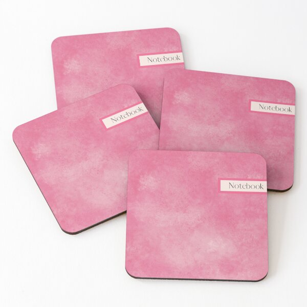 Item preview, Notebook (Painted Pink Clouds Background) designed and sold by R-reflections.