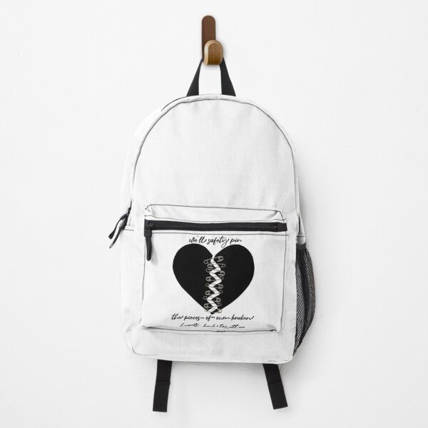Item preview, safety pin 5sos black and white designed and sold by Bella-JJ.