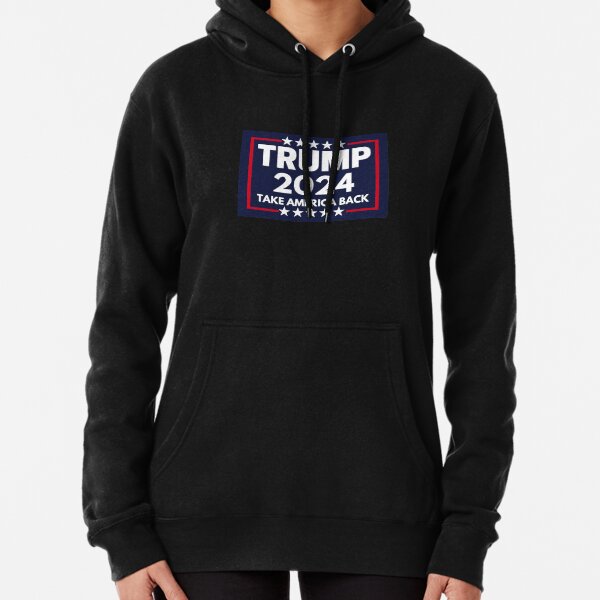 Vista previa del artículo con la obra «Trump 2024 Take America Back Essential», diseñado y vendido por GloryDawn.