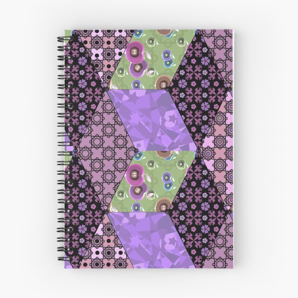 Item preview, colorful patchwork, folk, rustic, craft, abstract, abstraction, folk style designed and sold by fuzzyfox.