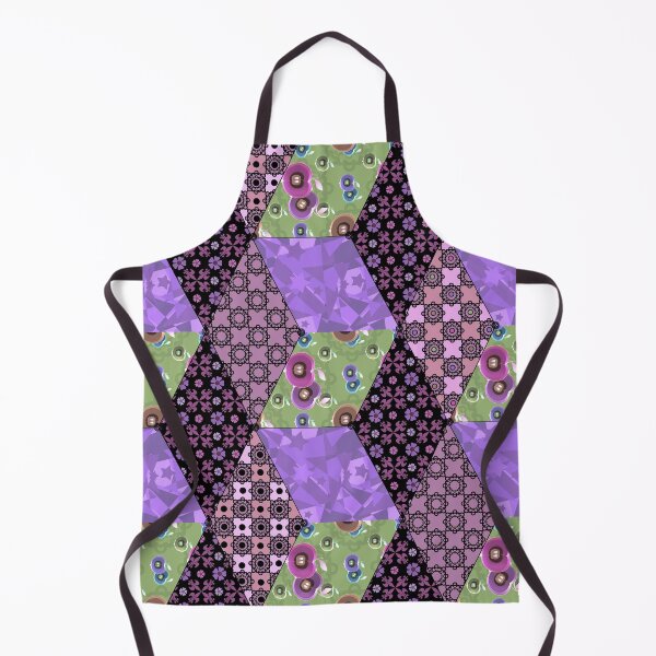 Item preview, colorful patchwork, folk, rustic, craft, abstract, abstraction, folk style designed and sold by fuzzyfox.