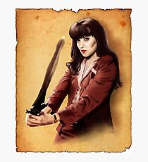 Xena scrolls Photographic Print