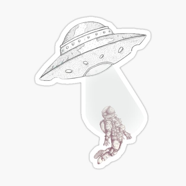 Alien fofo com ilustração vetorial de adesivo de desenho animado com letra  n