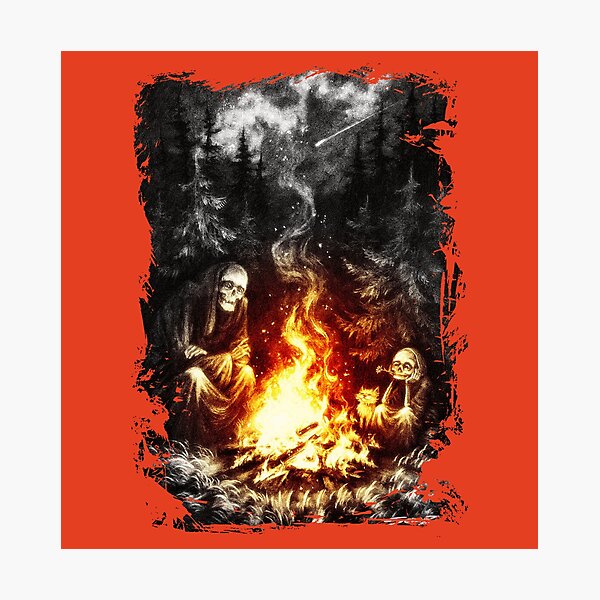 Campfire Photographic Print