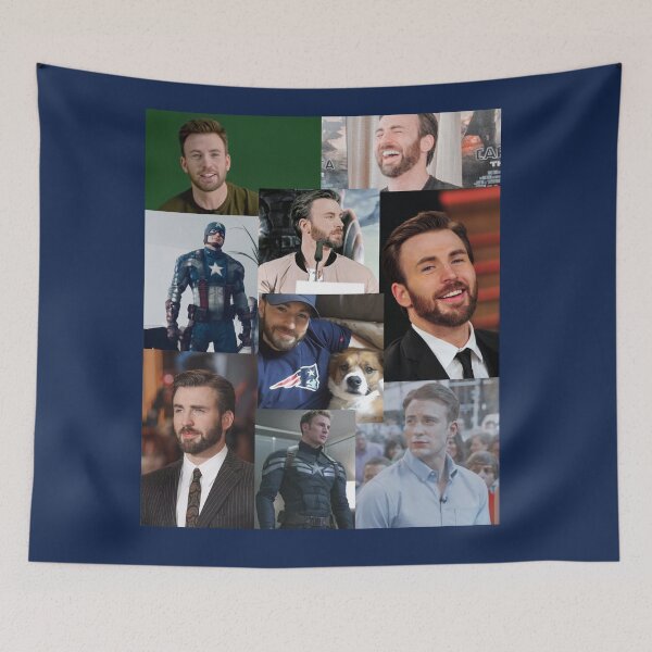 Item preview, Chris Evans Collage designed and sold by taliapaige.