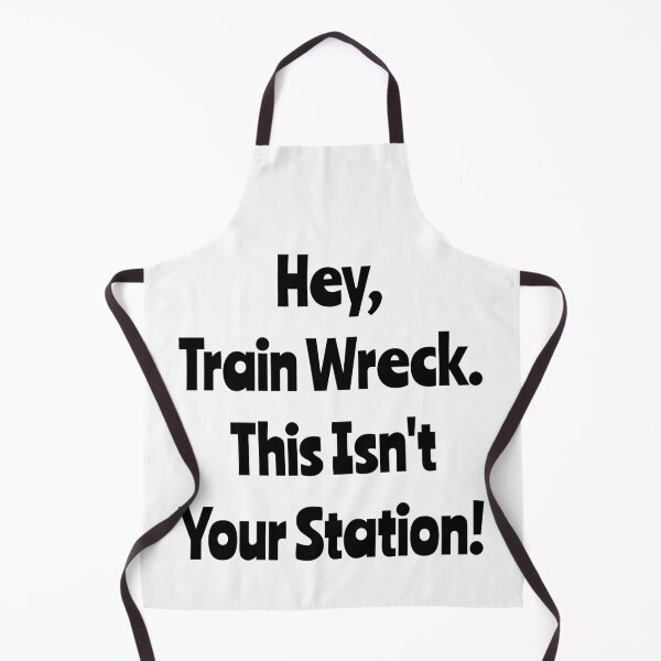 Item preview, Hey Train Wreck This Isn't Your Station designed and sold by TheButtonCrew.