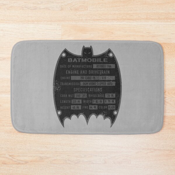 Item preview, Bat-Car black designed and sold by 13thFloorDesign.