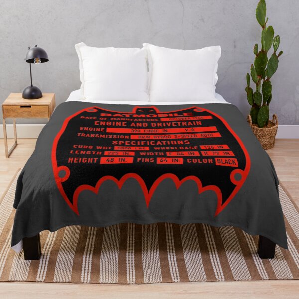 Item preview, Bat-Car specs designed and sold by 13thFloorDesign.